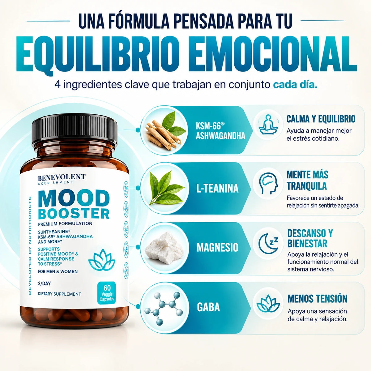 Mood Booster™ ingredientes clave