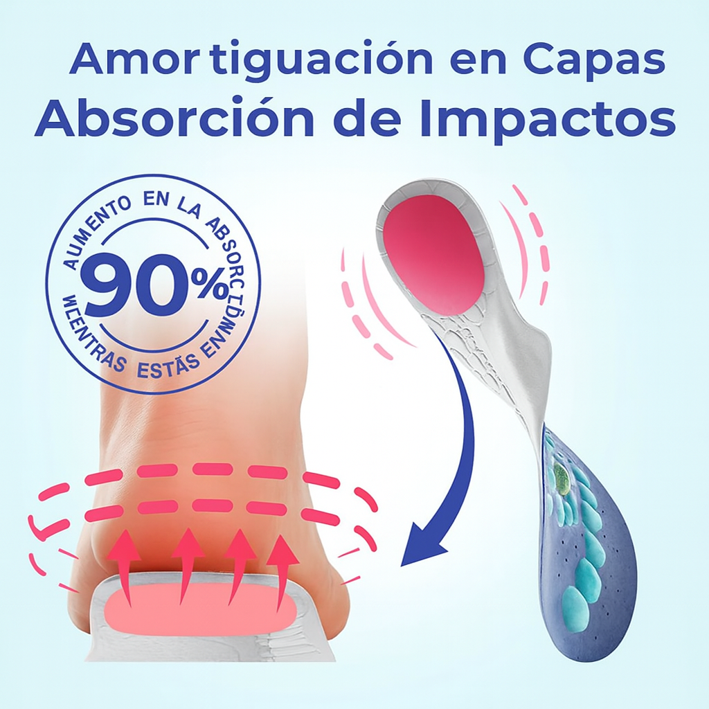 Plantillas Magnéticas Akusoli™ — masaje, soporte y alineación en cada paso