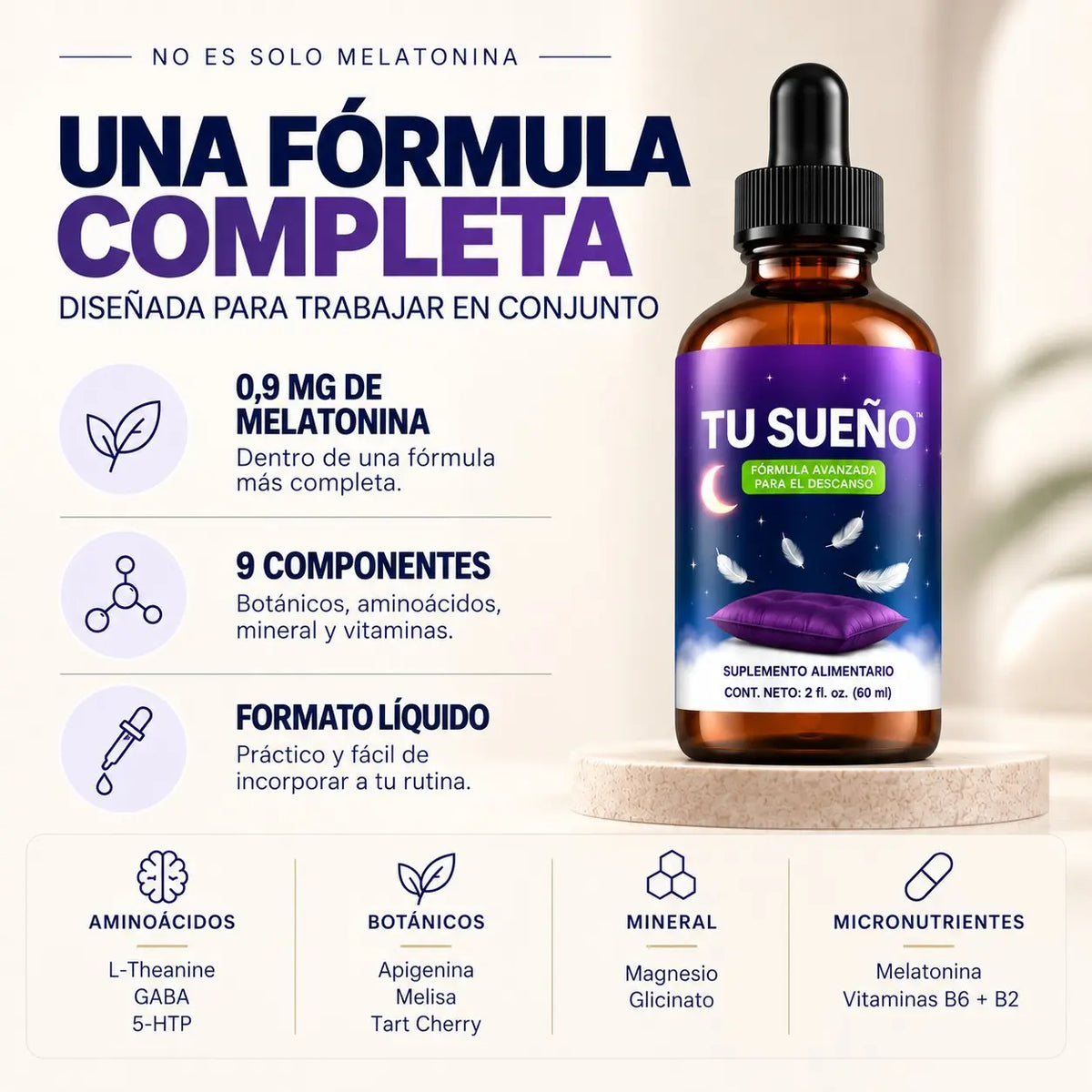 TU SUEÑO™ 2X1 | Vuelve a dormir toda la noche y despierta realmente descansado