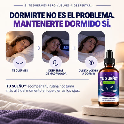 TU SUEÑO™ 2X1 | Vuelve a dormir toda la noche y despierta realmente descansado