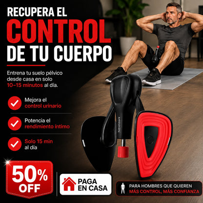 Ejercitador de Suelo Pélvico para Hombres — Más Fuerza y Control Íntimo