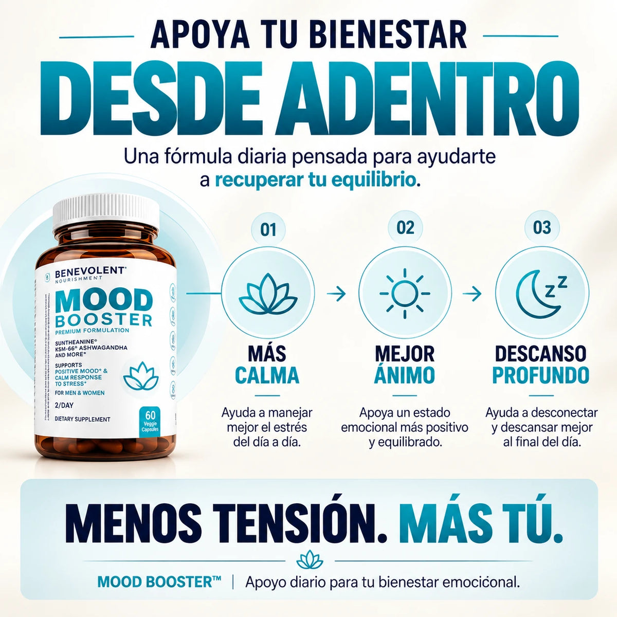 Mood Booster™ bienestar desde adentro