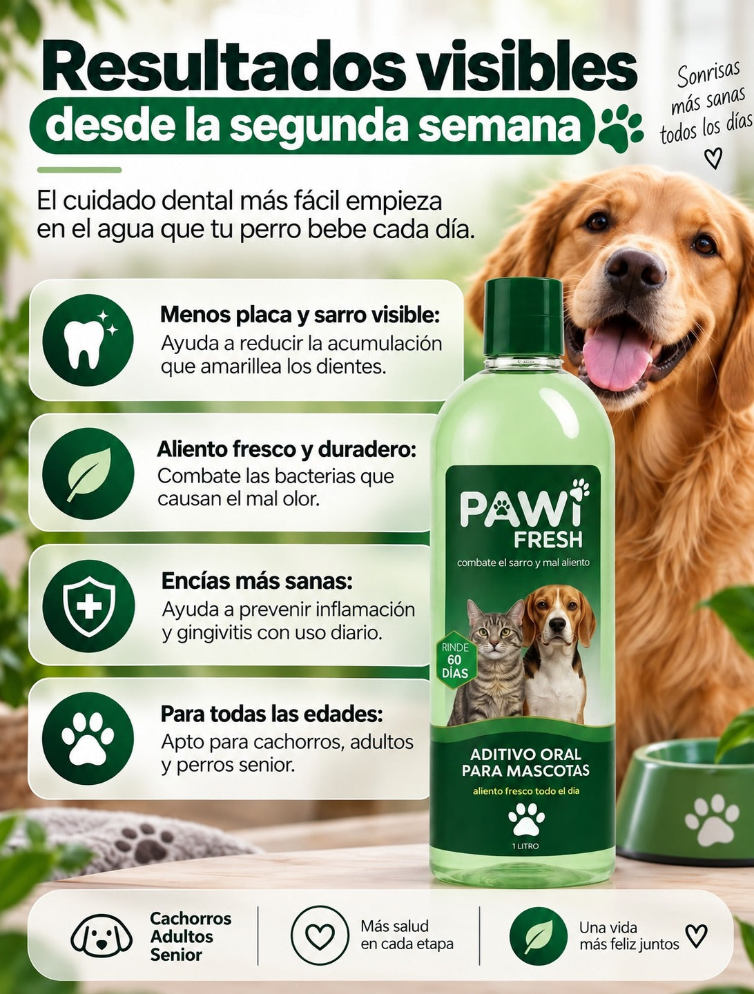 PAWI Fresh - resultados visibles desde la segunda semana