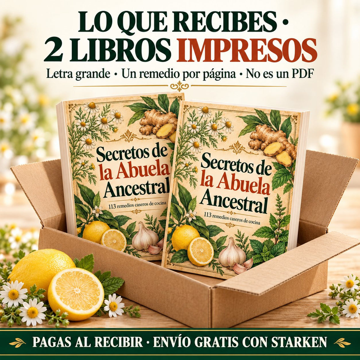 Lo que recibes: 2 libros impresos, pagas al recibir, envÃ­o gratis con Starken